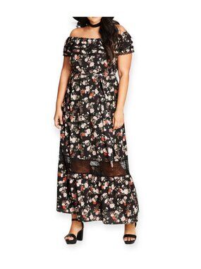 chinese dress ladies Amazon.com: City Chic Women's Plus Size Maxi Plait Detail : 